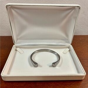 ❌SOLD❌ Men's Ermenegildo ZEGNA Stainless Steel Cuff Bracelet